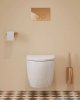 Omnires Flush Set Strongframe stelaż podtynkowy do WC z ECO spłukiwaniem przycisk spłukujący miedź połysk STFWCECO1M-RCP